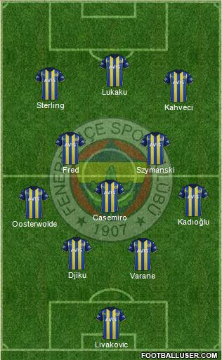 Fenerbahçe SK Formation 2024