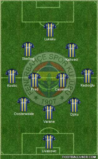 Fenerbahçe SK Formation 2024