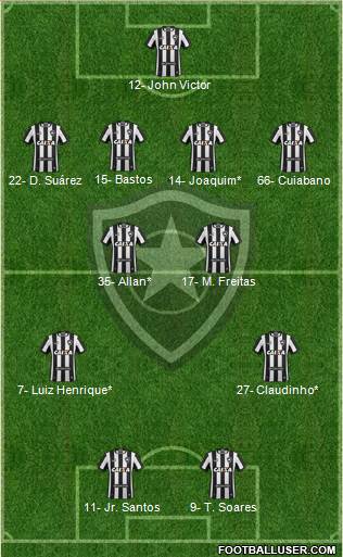 Botafogo FR Formation 2024