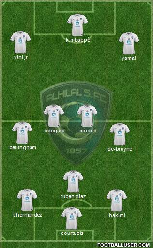 Al-Hilal (KSA) Formation 2024