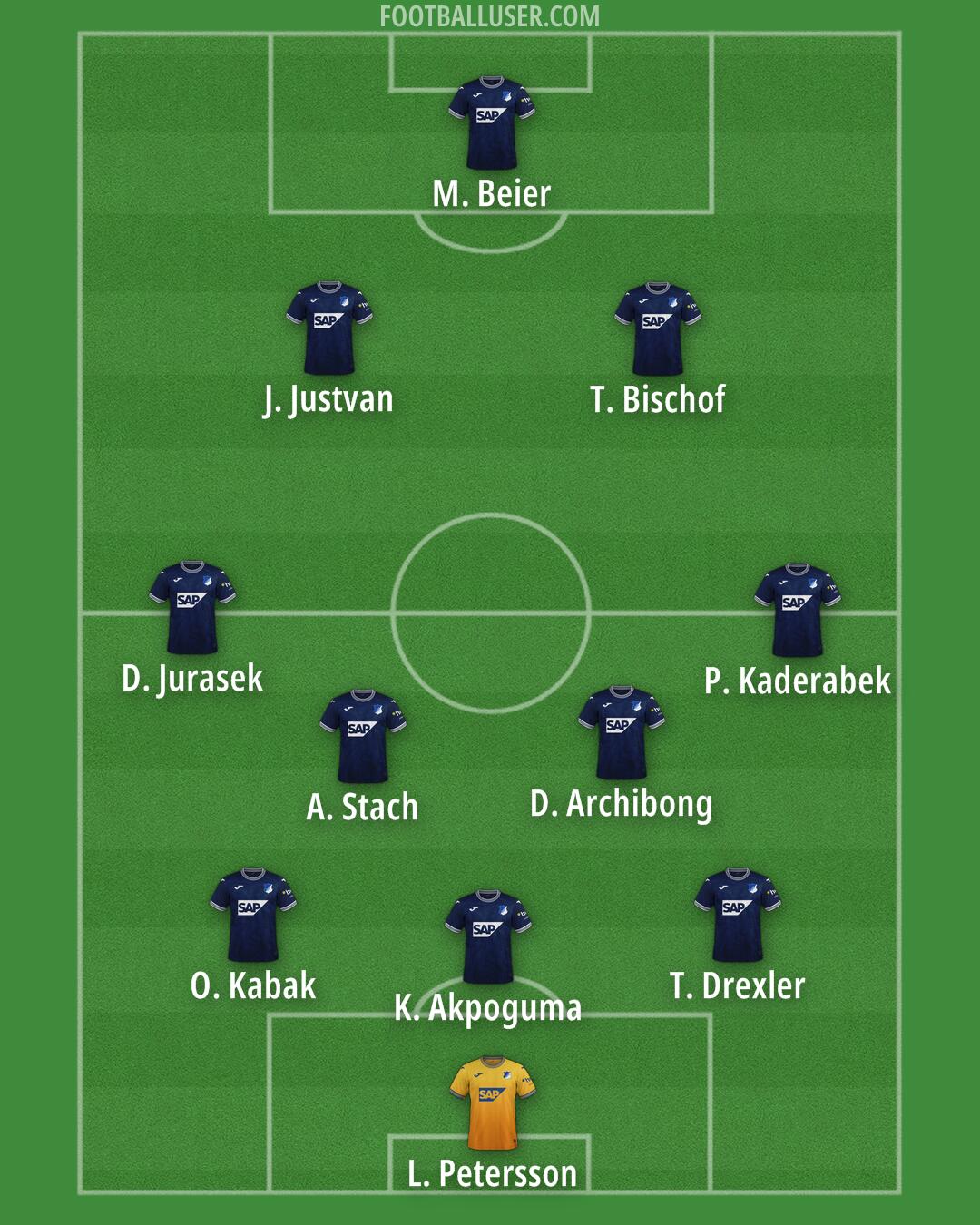 Hoffenheim Formation 2024