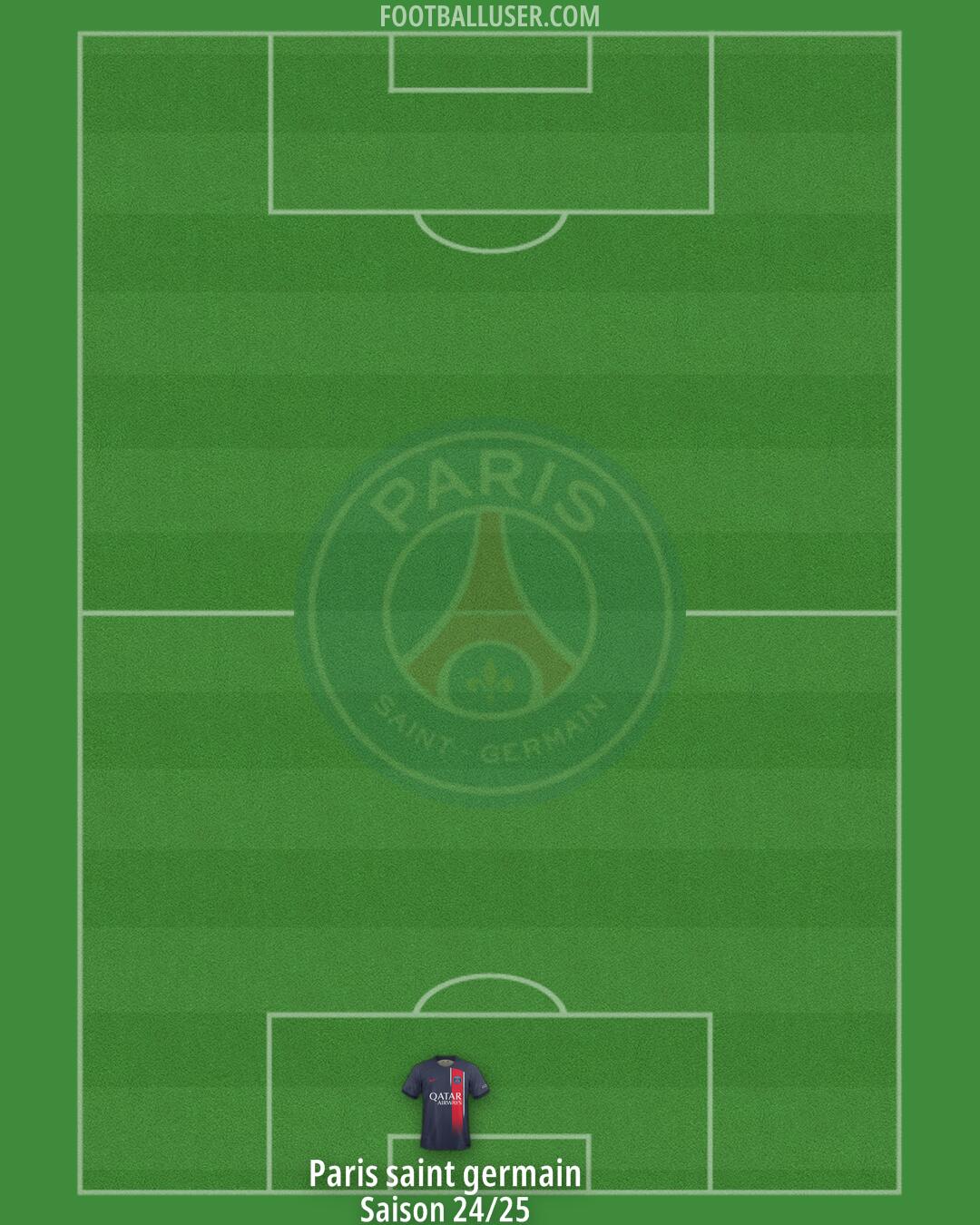 PSG Formation 2024