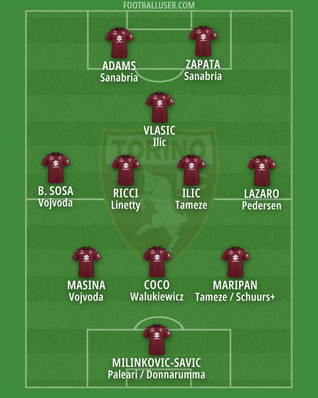 Torino Formation 2024