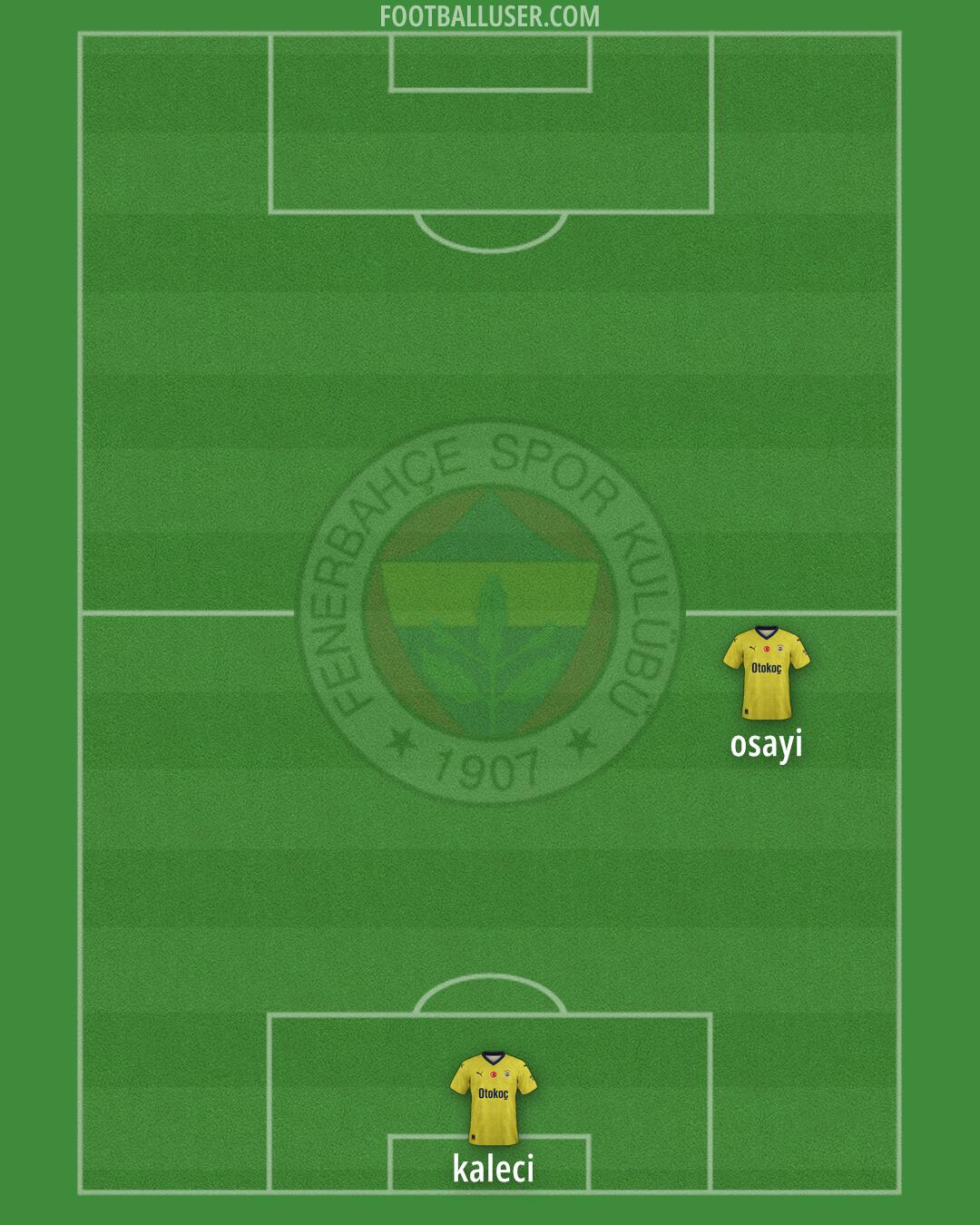 Fenerbahçe Formation 2024