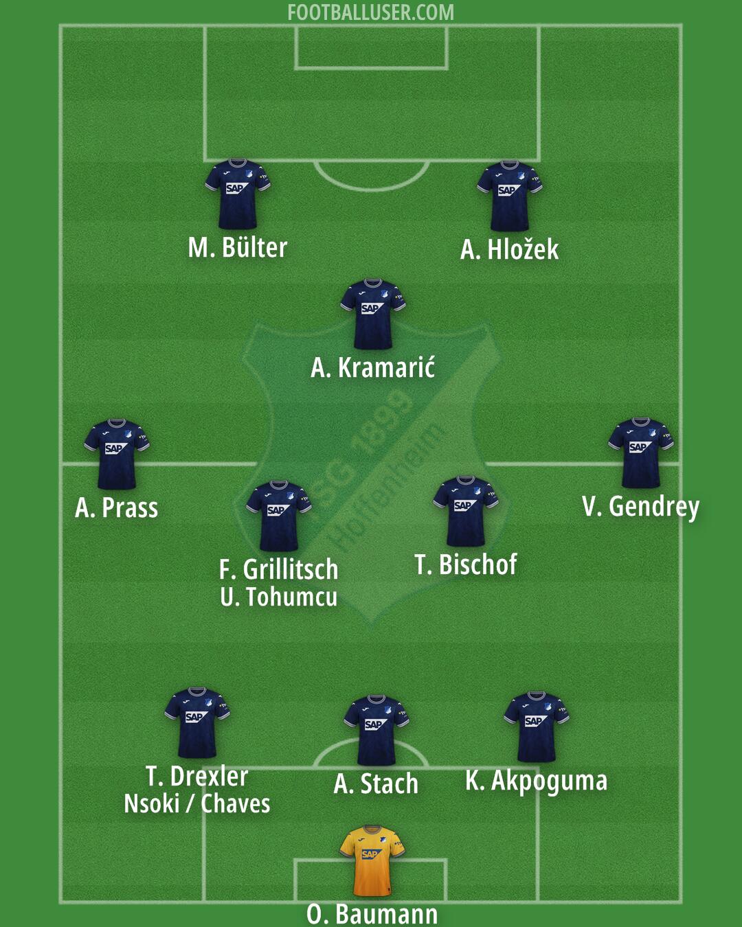 Hoffenheim Formation 2024