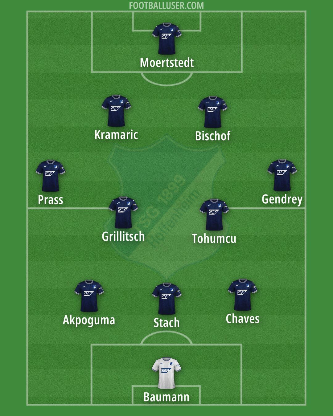 Hoffenheim Formation 2024