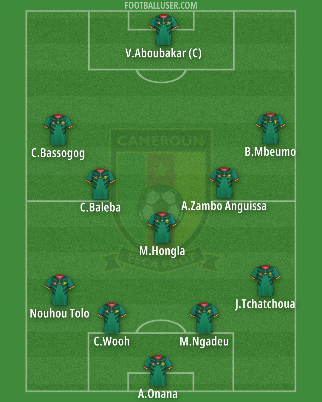 Cameroon Formation 2025